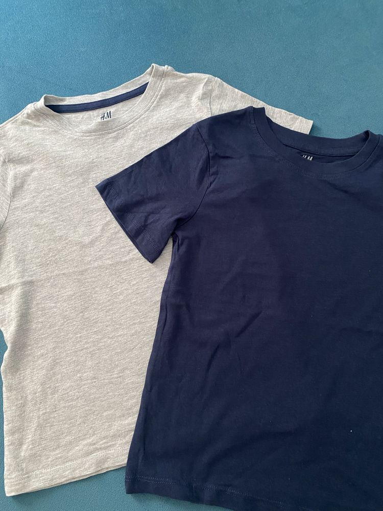 Zestaw 2 t-shirts H&M nowe! Rozm.110/116