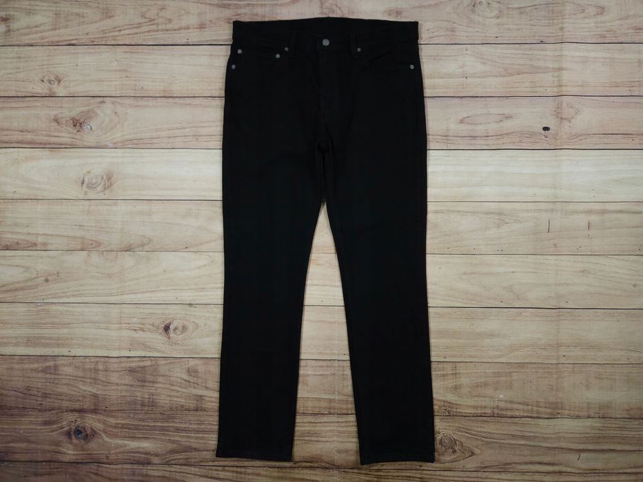 LEVI'S 511 Spodnie Jeans Czarne Męskie r. 36/32