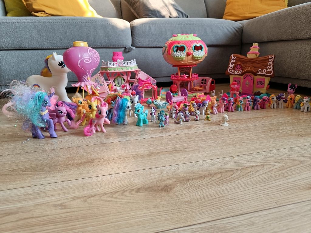 Duży zestaw My Little Pony