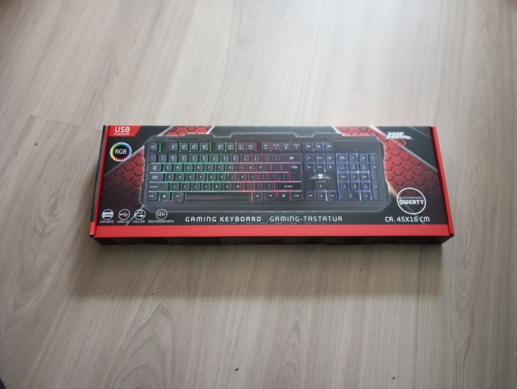 Klawiatura gamingowa No Fear RGB