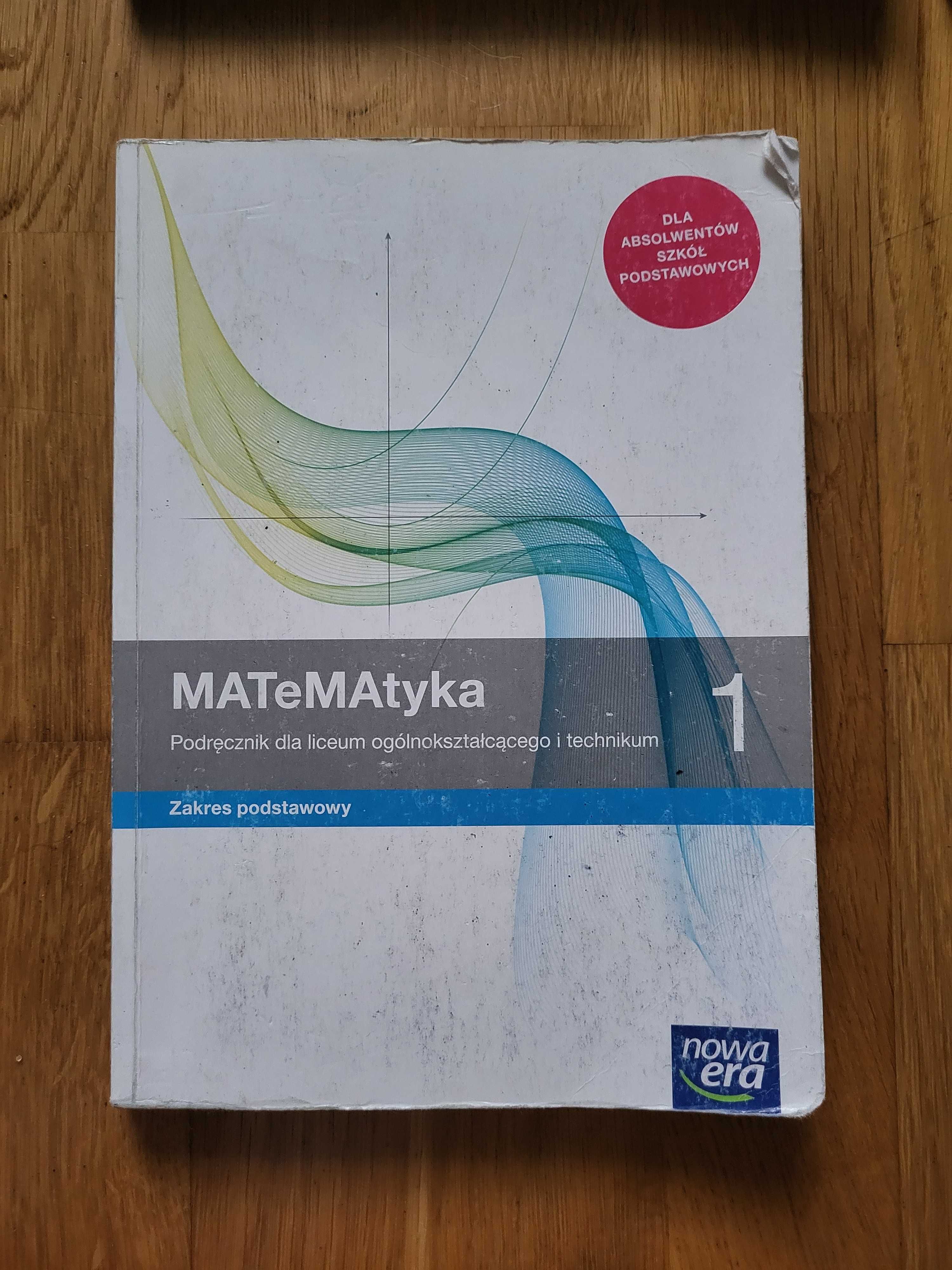 MATeMAtyka Podrecznik do klasy 1 szkoły ponadpodstawowej