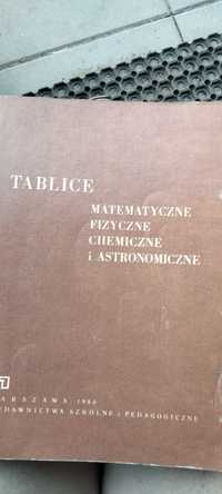 Tablice matematyczne, fizyczne, chemiczne i astronomiczne