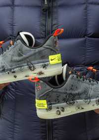 кросівки Найк аір форс чоловічі кросівки Nike Air Force "Halloween"