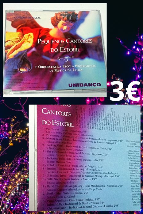 CDs Canções de Natal