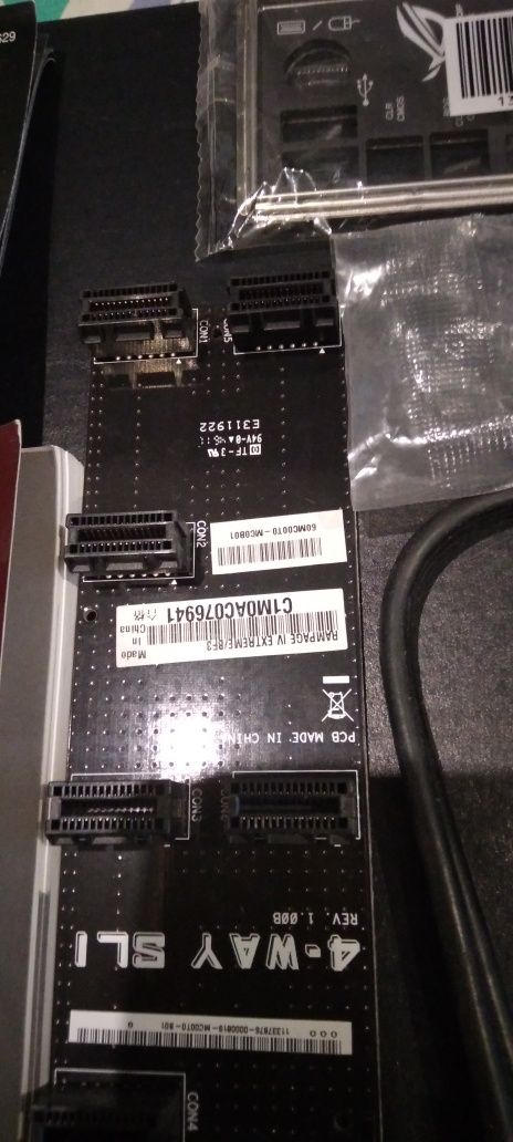 Conjunto Acessorios Asus ROG Rampage IV Extreme