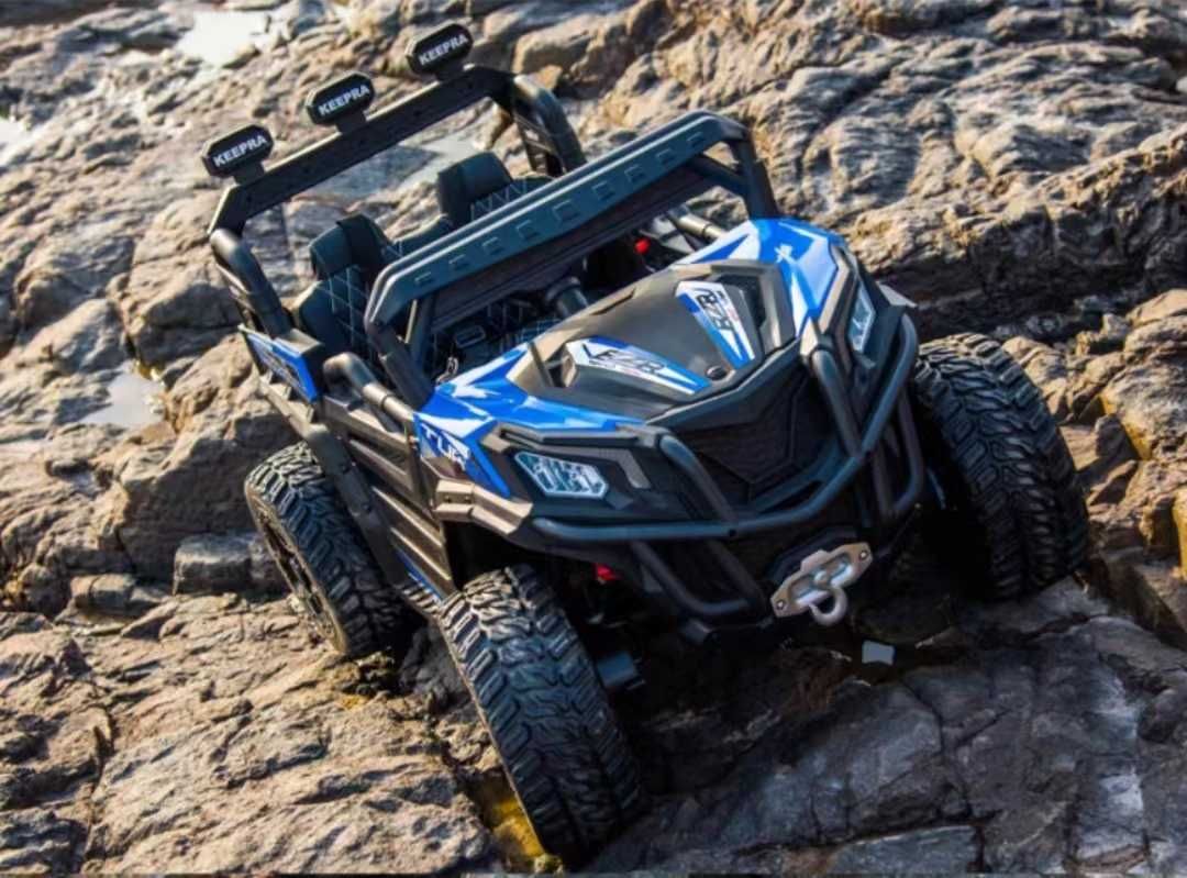 MEGA BUGGY DWUOSOBOWY 4x4 Samochód Auto na akumulator PILOT EVA SKÓRA