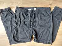 Męskie czarne spodnie jogger