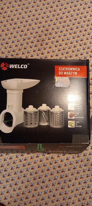 Zestaw maszynka do mielenia mięsa + szatkownica