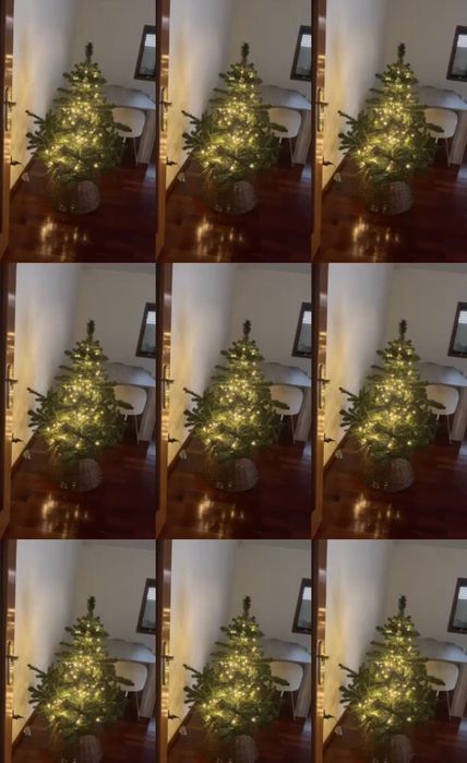 Árvore natal super gira