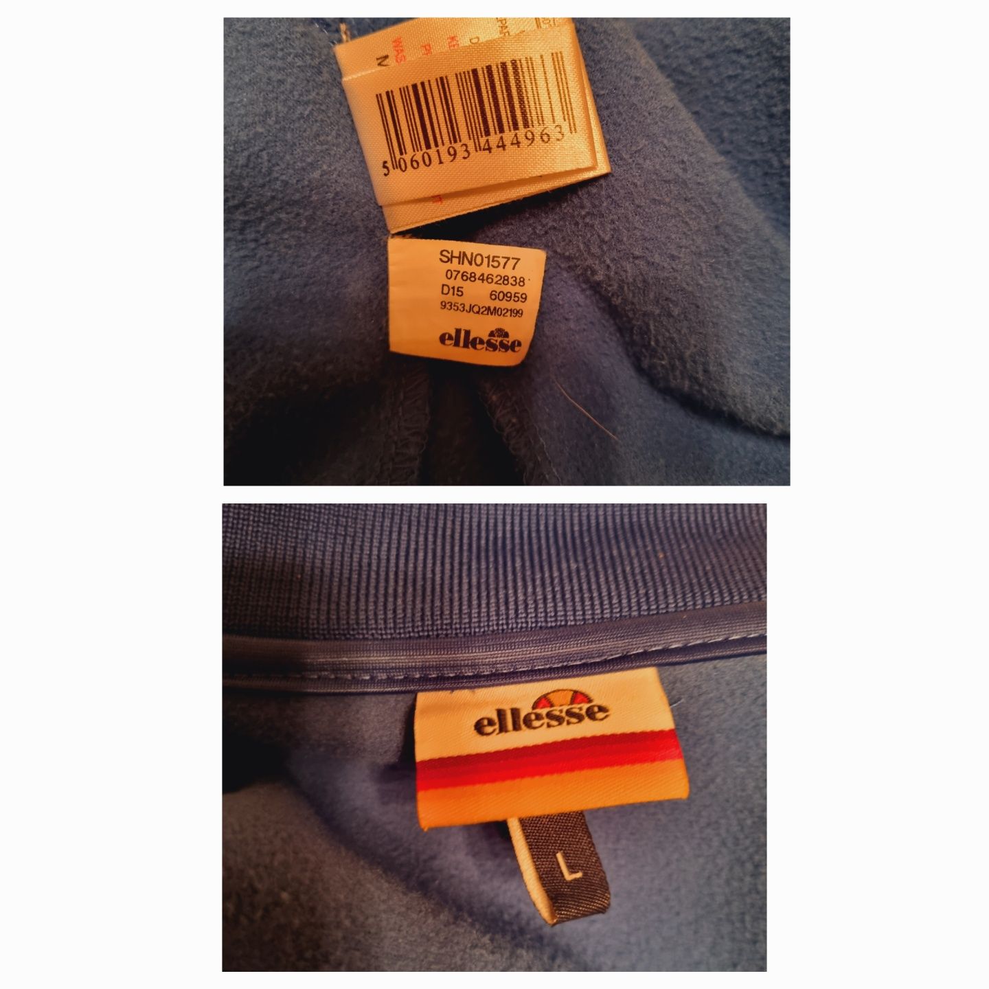 Свитшот олимпийка мастерка  зипка ellesse