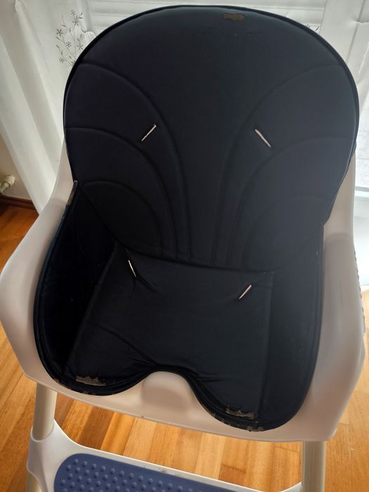 Krzesełko do karmienia, kolor niebieski