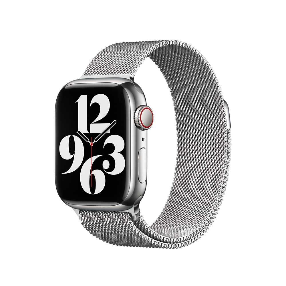 Oryginalna bransoletka mediolańska srebrna do Apple Watch 38/40/41mm