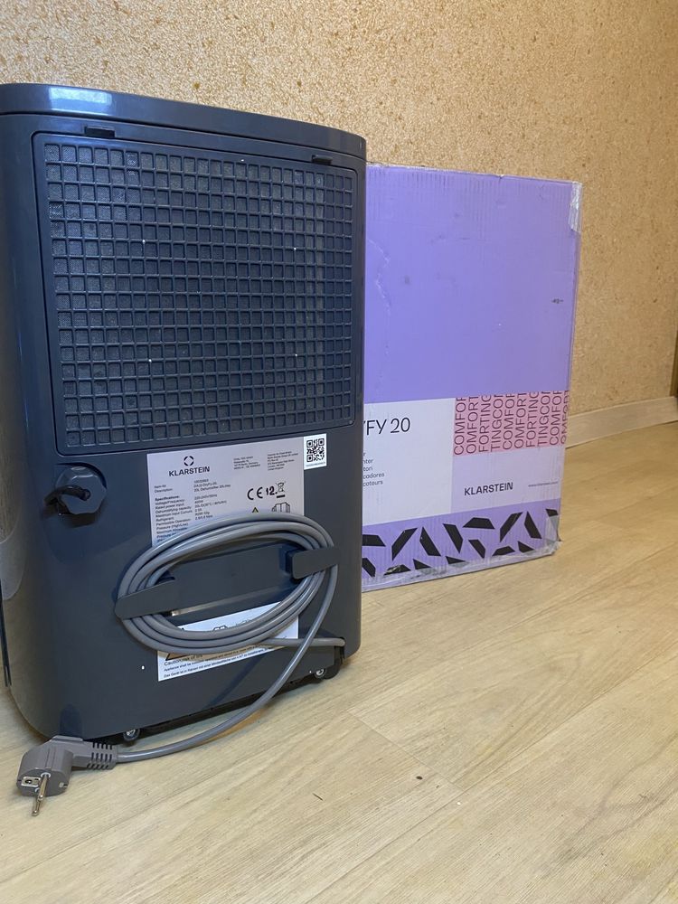 Осушитель воздуха Klarstein DryFy 20L