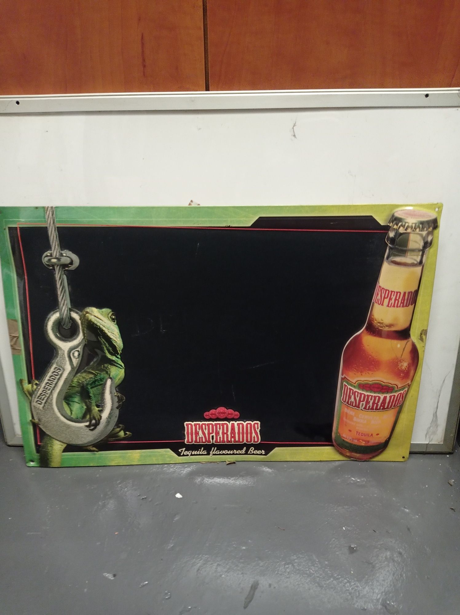 desperados tablica menu reklama metalowa