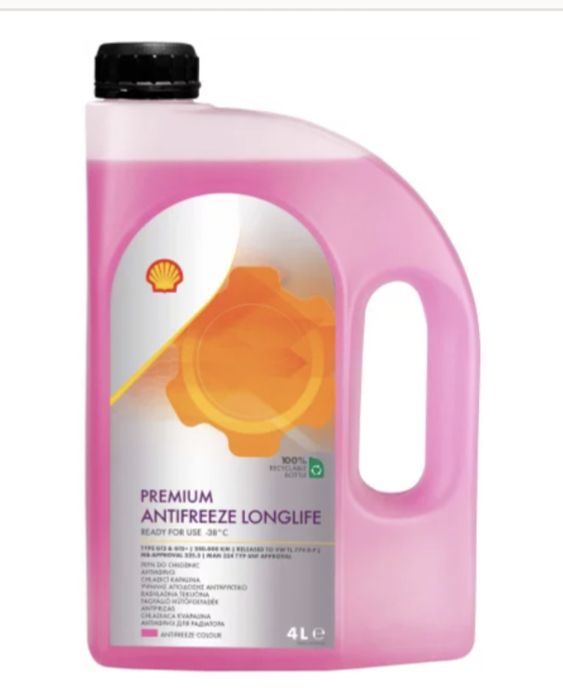 Продам антифріз Shell Premium G 12 + , в наявності 4 л