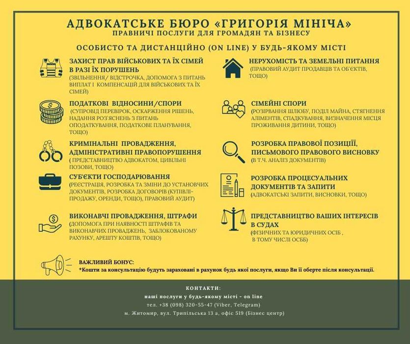 Адвокат аліменти поділ майна розлучення спори насильство в сім'ї