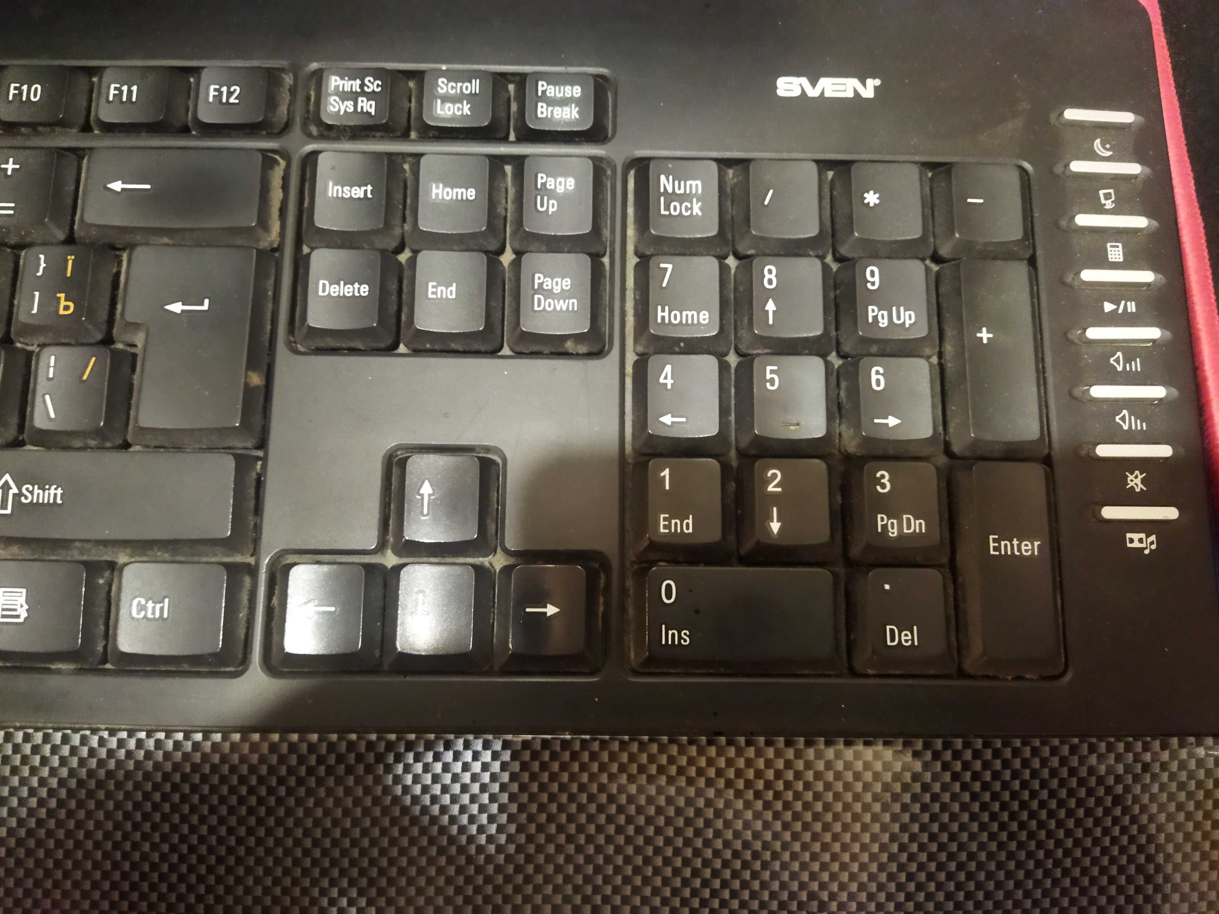 Мультимедійна клавіатура sven comfort 4200 usb