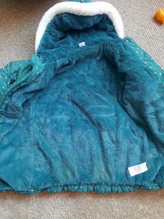 Kurtka zimowa dla dziewczynki 128