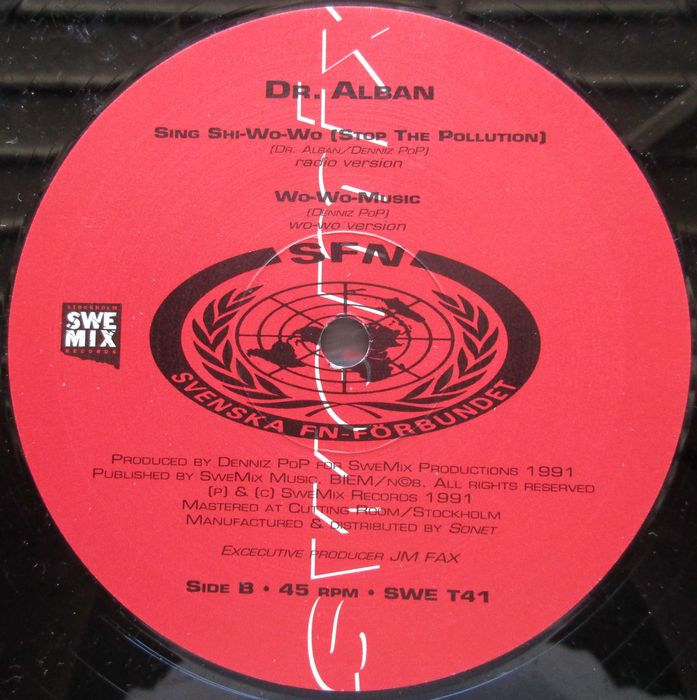 Dr. Alban — — — — — Sing Shi-Wo-Wo (Stop The Pollution) — — Maxi Single64297807579521123
