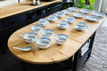 Komplet chińskiej porcelany