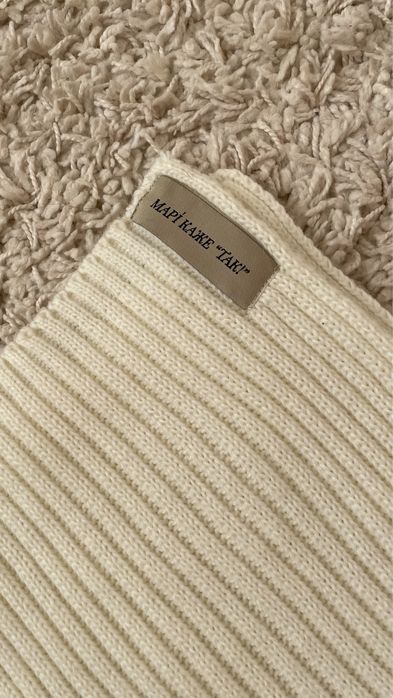 Комплект набір шапка і шарф шерстяні укр бренд Marisaysyes