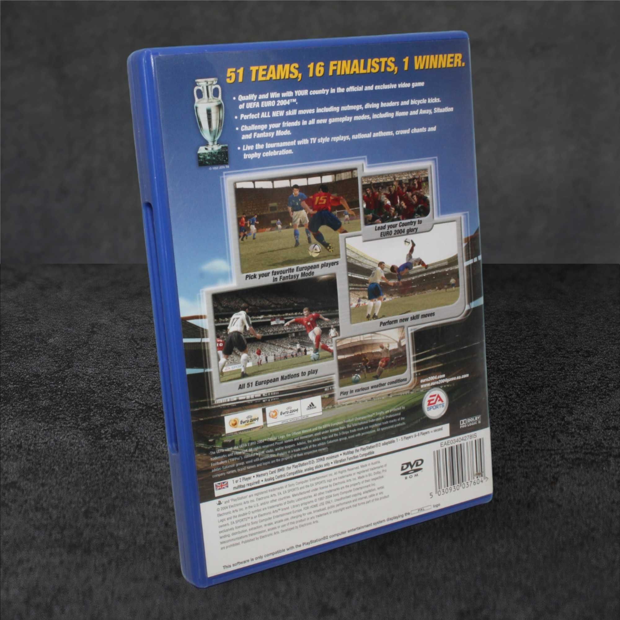 => 5-/5 UEFA EURO 2004 Ps2 GameBAZA