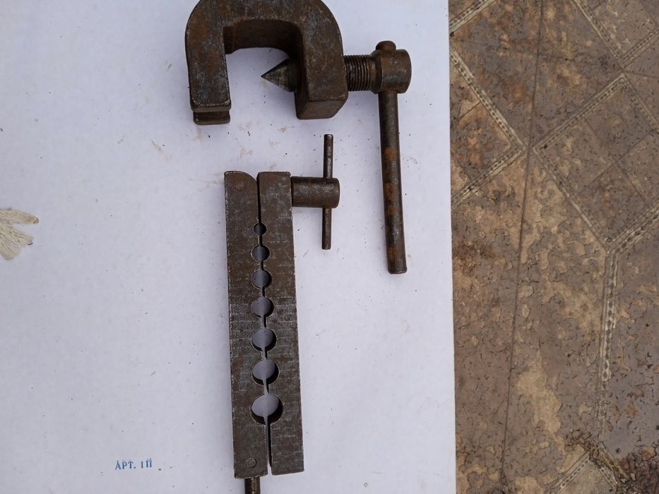 Развальцовка топливно/тормозных трубок.Пр СССР