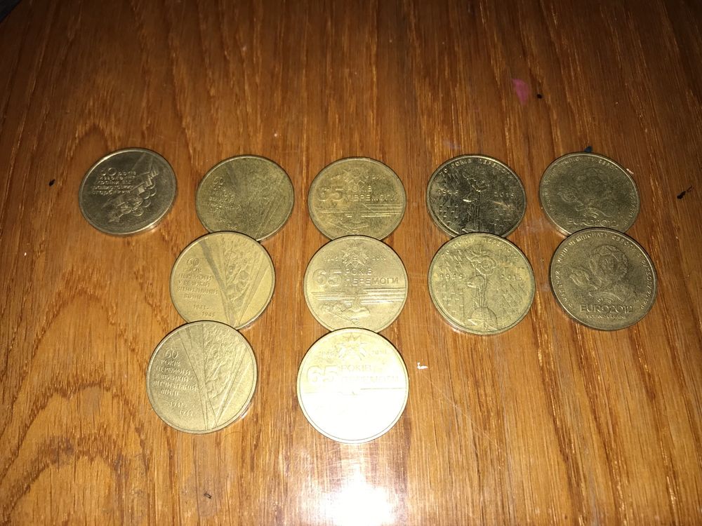 Монета 1 гривня ціна за всі