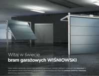 Bramy  garażowe i wjazdowe od polskiego producenta Wiśniowski -15%