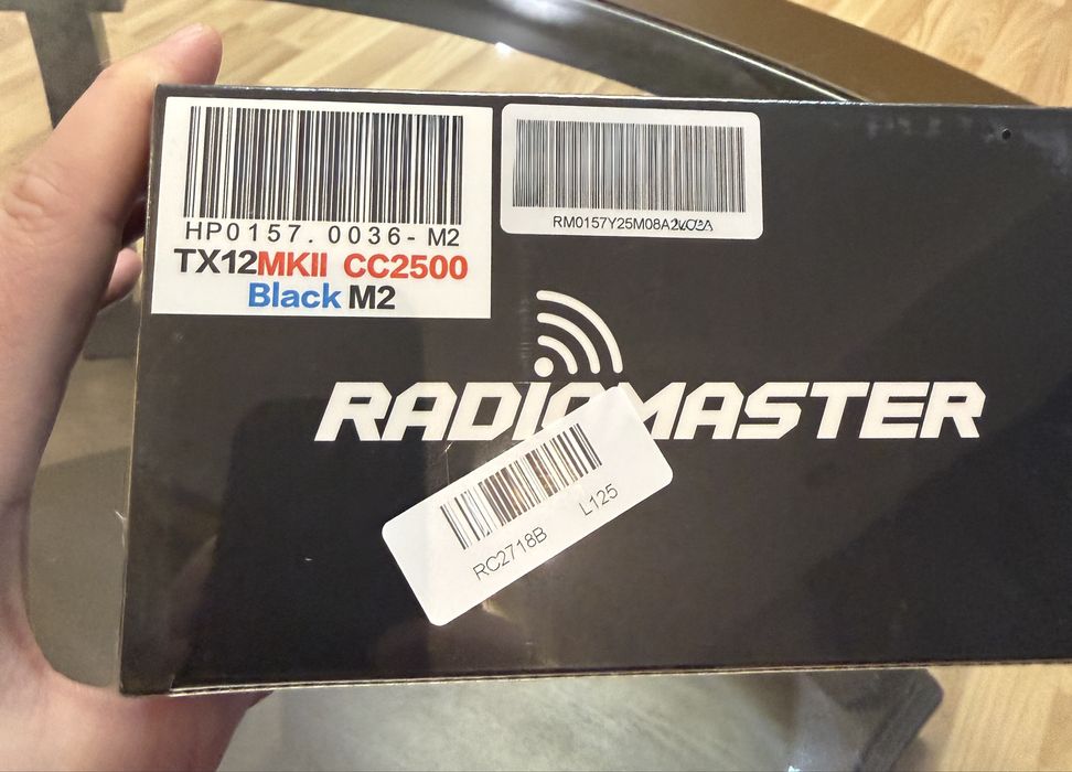Радиоконтроллер RadioMaster TX12 MK II CC2500 Black M2