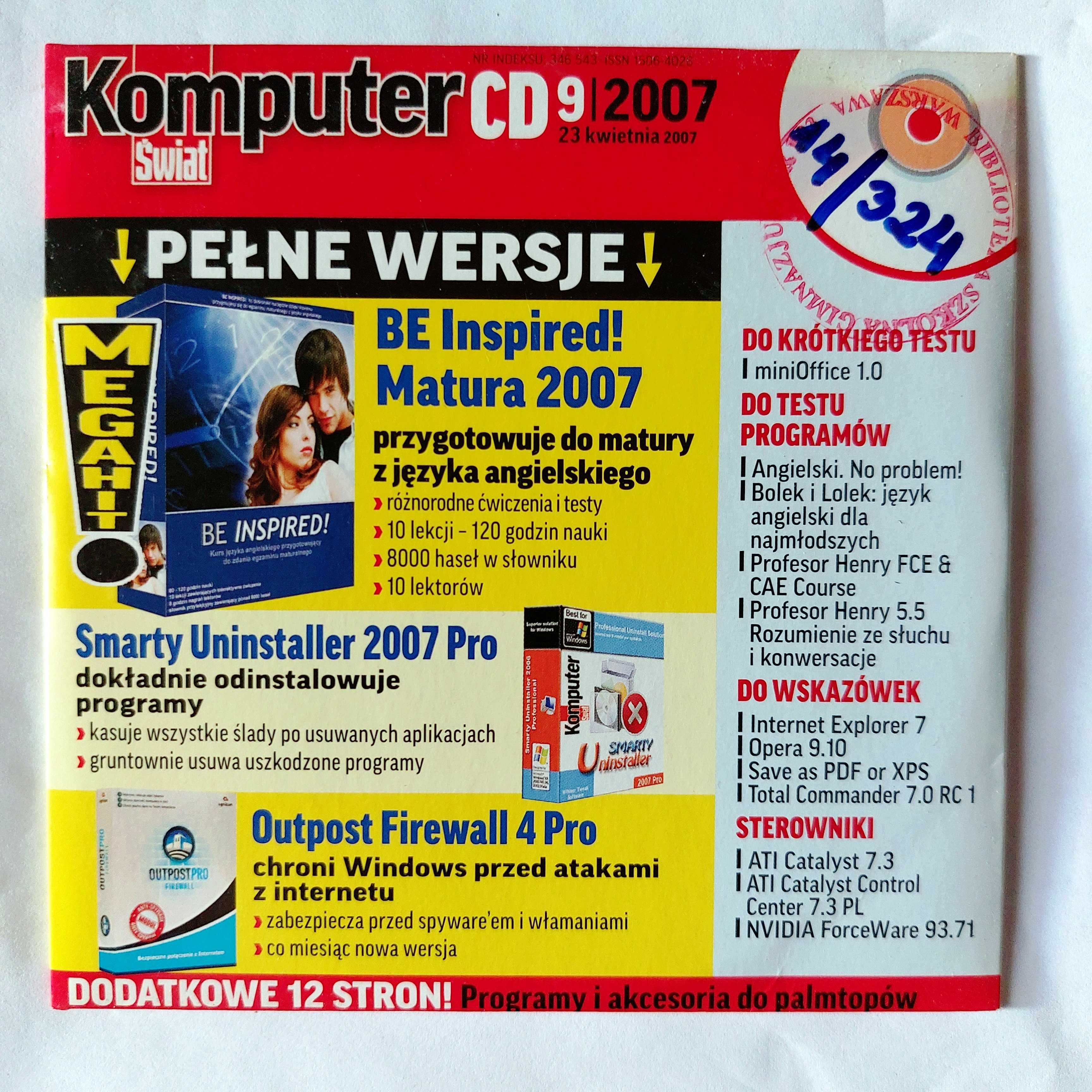 KOMPUTER ŚWIAT | zestaw płyt | mnóstwo danych na komputer PC