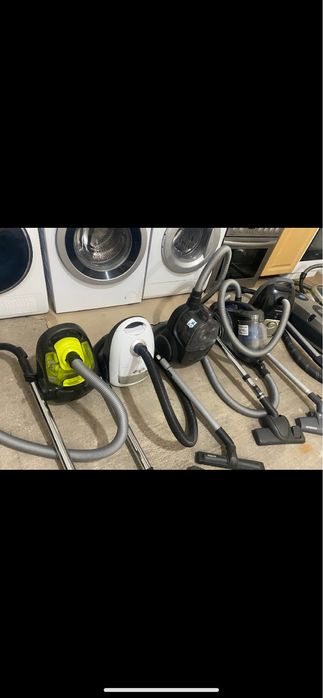 Пилосос порохотяг з Німеччини будівельний садовий з європи  колбовий