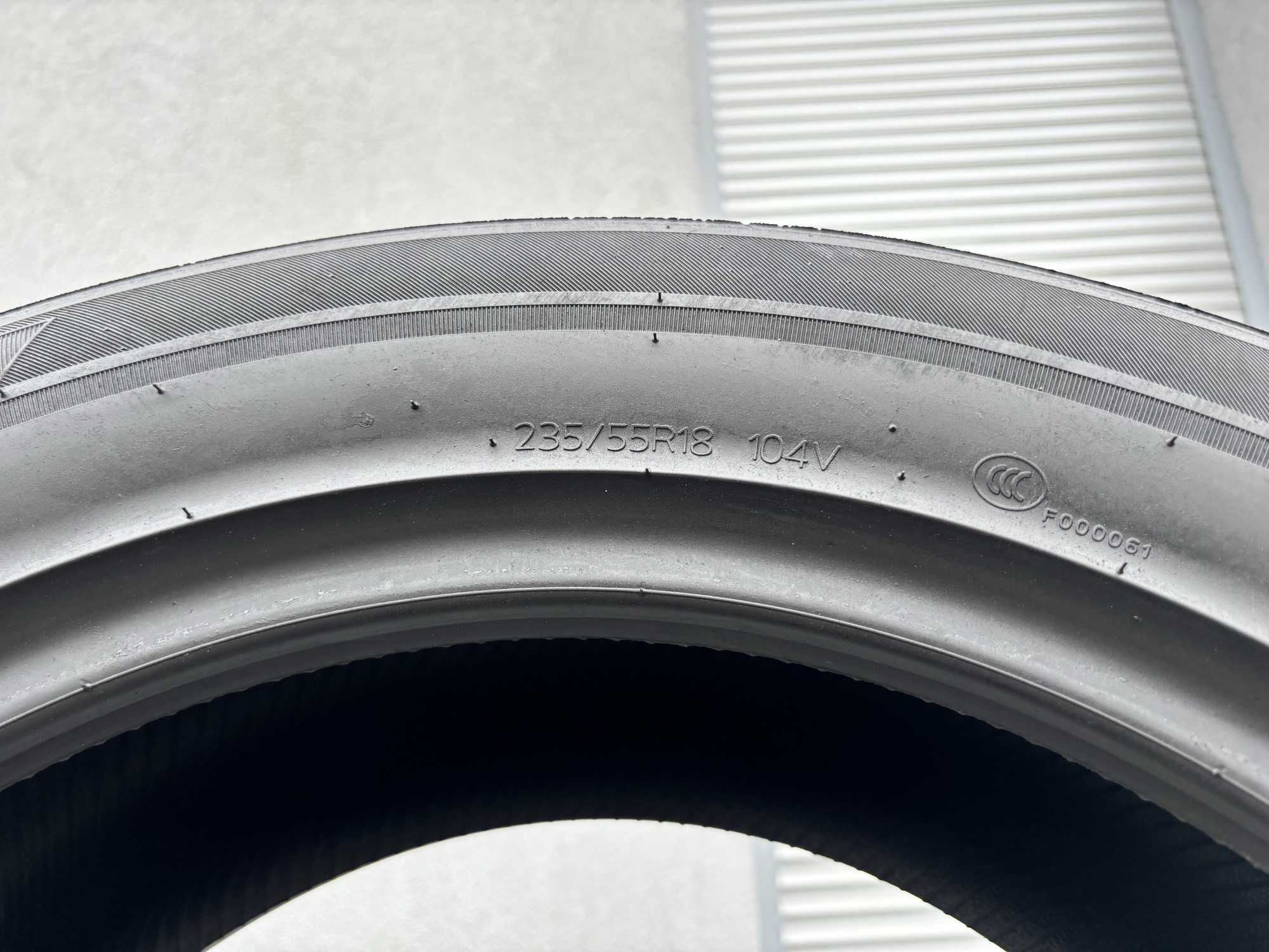 2szt całoroczne 235/55R18 Hankook 7,5mm 2022r świetny stan! 4S1051