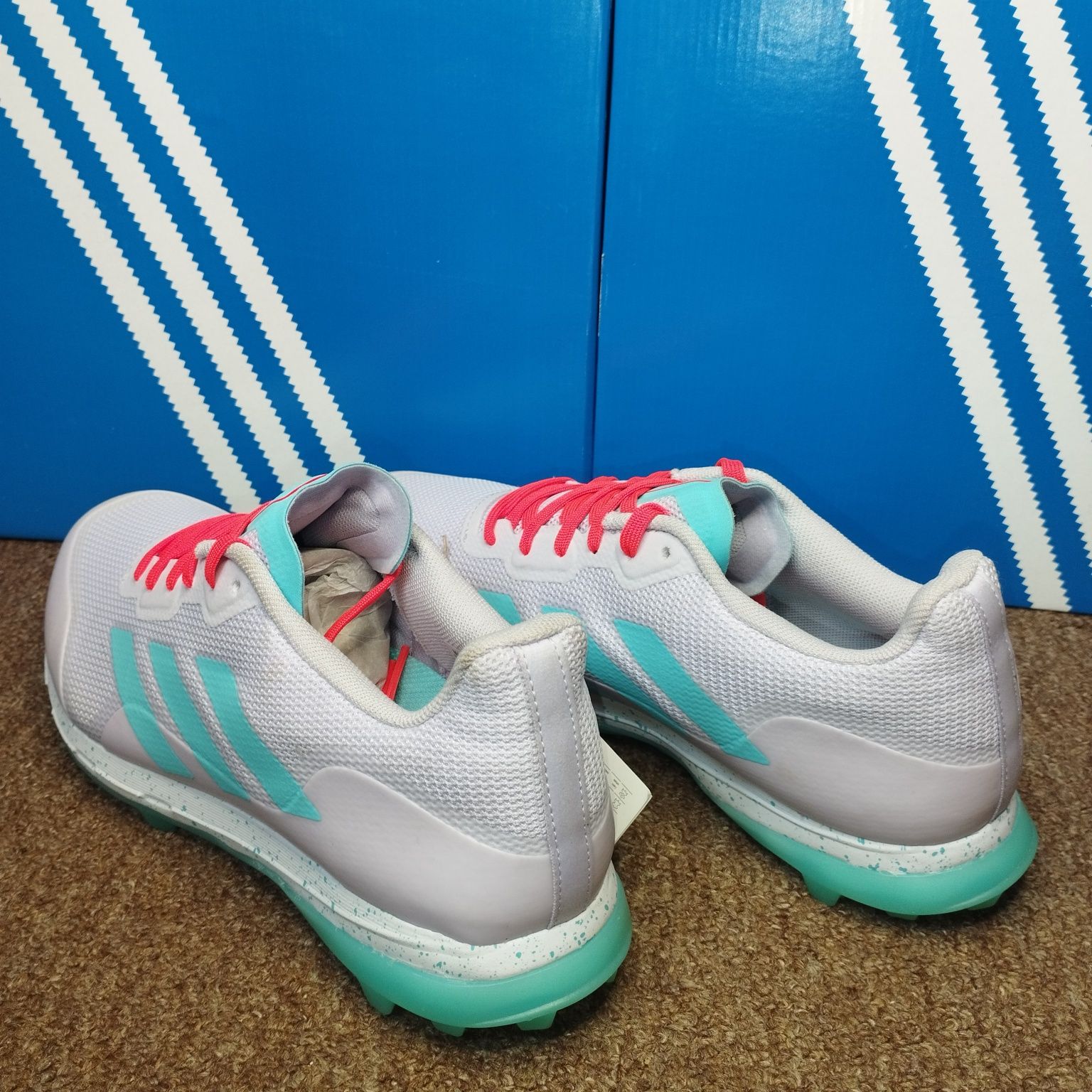 39,40. Сітчасті літні кросівки Adidas Fabela Zone 2.1