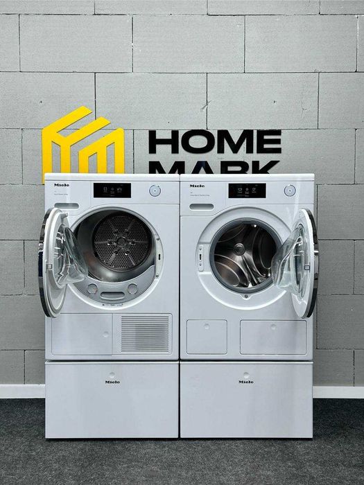 Комплект пральна та сушильна машина MIELE WCR 800-60 CH, TCR 700-80 CH