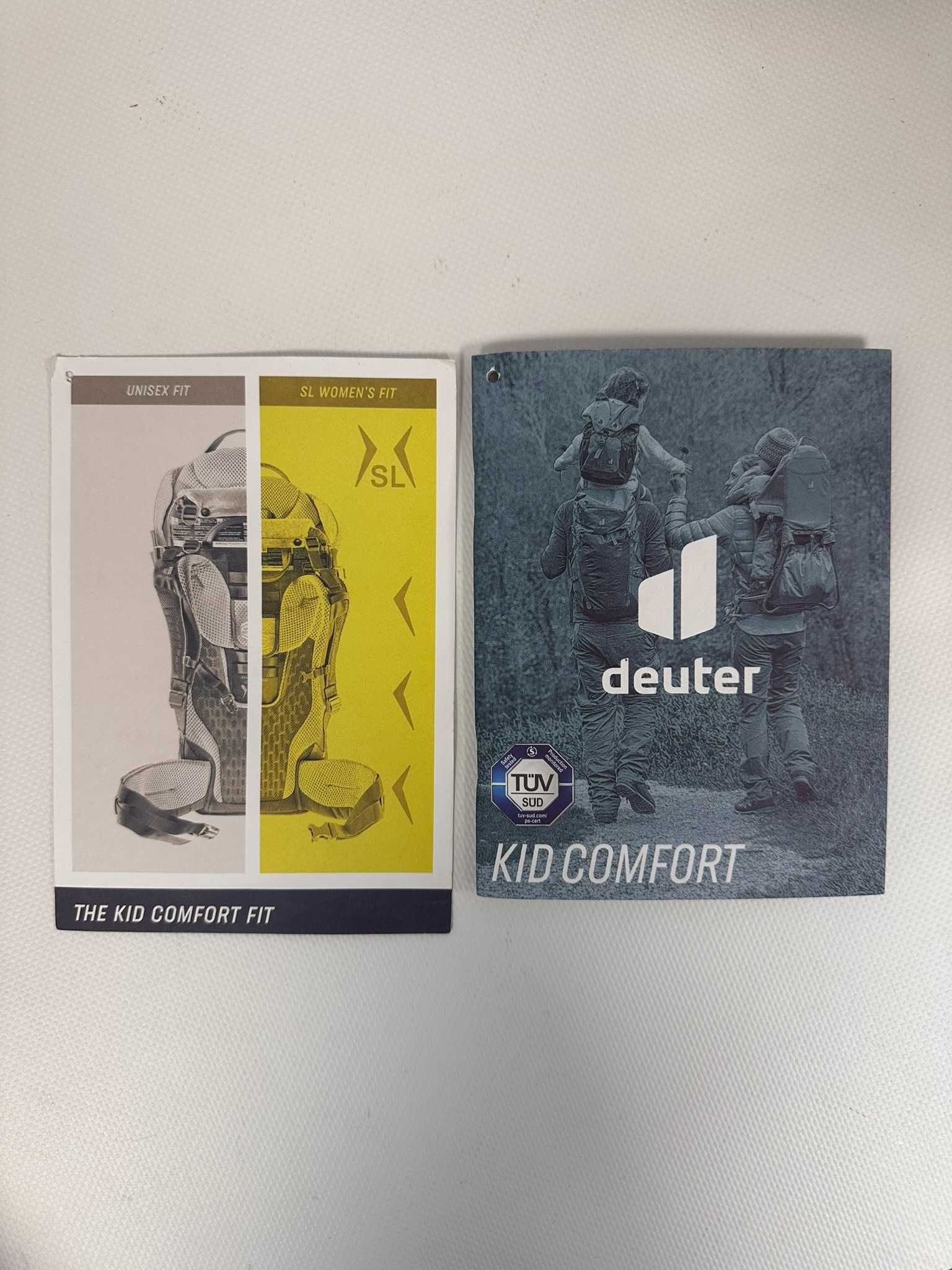 Nosidło turystyczne Deuter Kid Comfort - jak nowe, użyte 2 razy