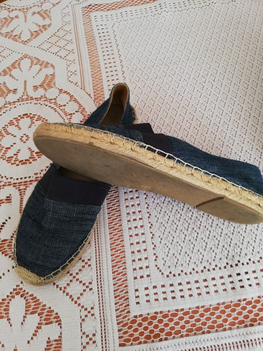 Espadryle granatowe 42