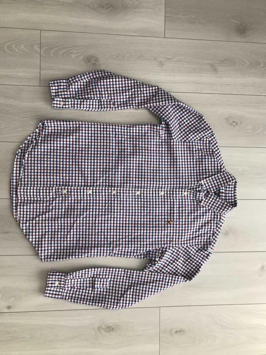 RALPH LAUREN r.XS oryginalna koszula męska w kratkę stan BDB