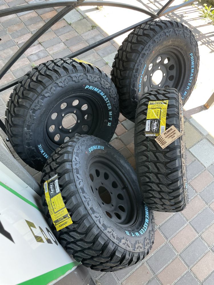 диски 5x139,7 R15 нива уаз буханка грязева резина 235/75 R15 MT