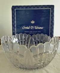 Taça Grande Vintage de Cristal D'Ariana Zajecar