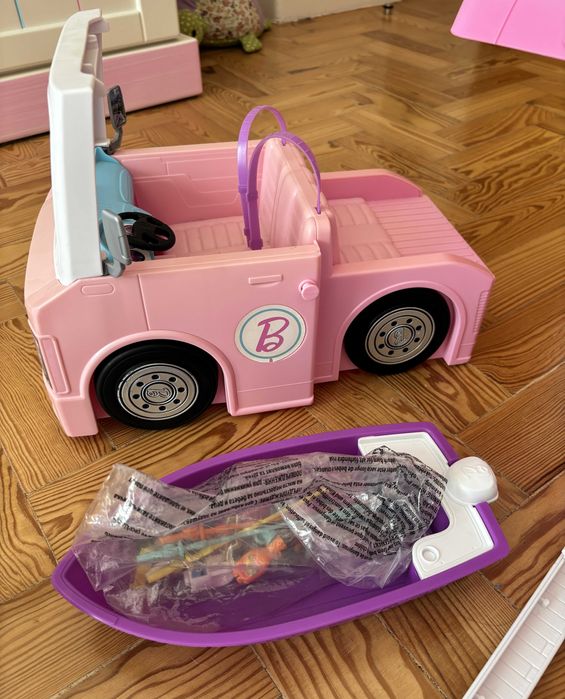 Autocaravana da Barbie 3 em 1 – Brinquedo Infantil