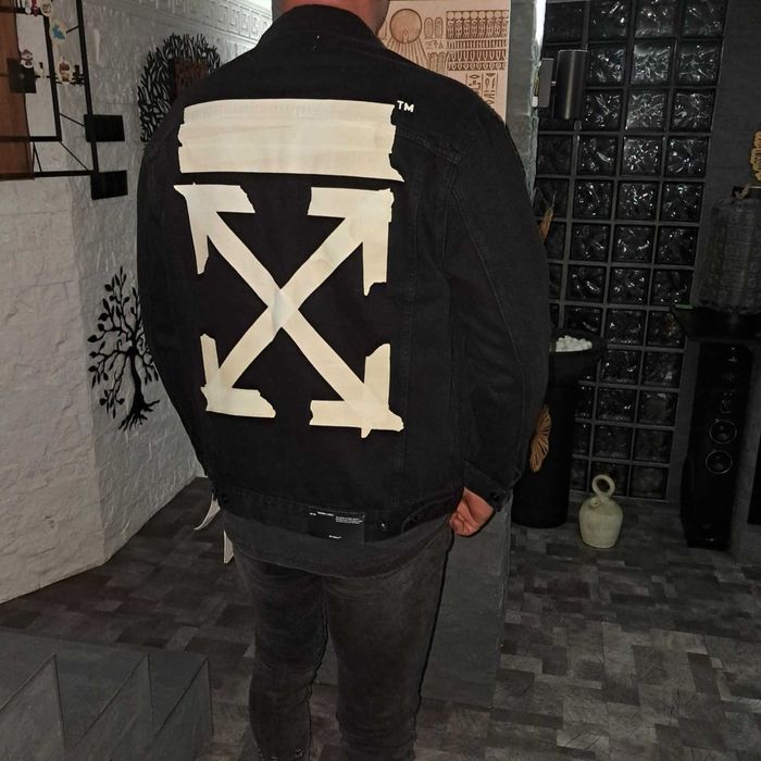 kurtka jeans Off White rozmiar L