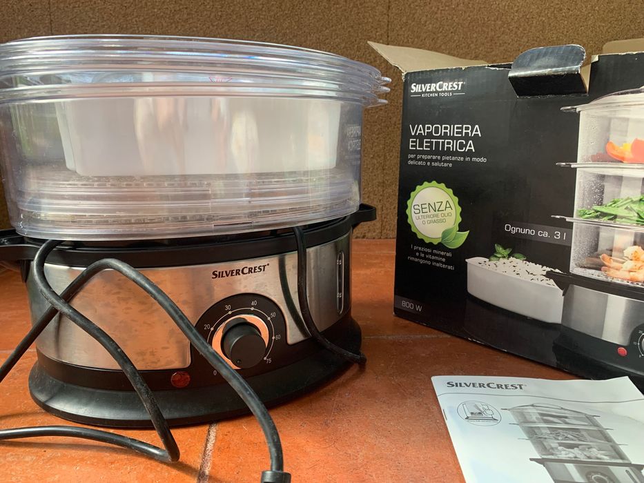 Máquina de cozer a vapor marca SilverCrest