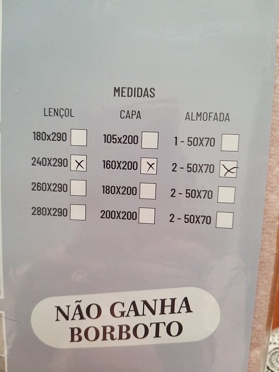 Lençóis de casal novos coralina