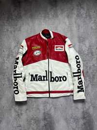 Vintage MARLBORO racing Кожана куртка