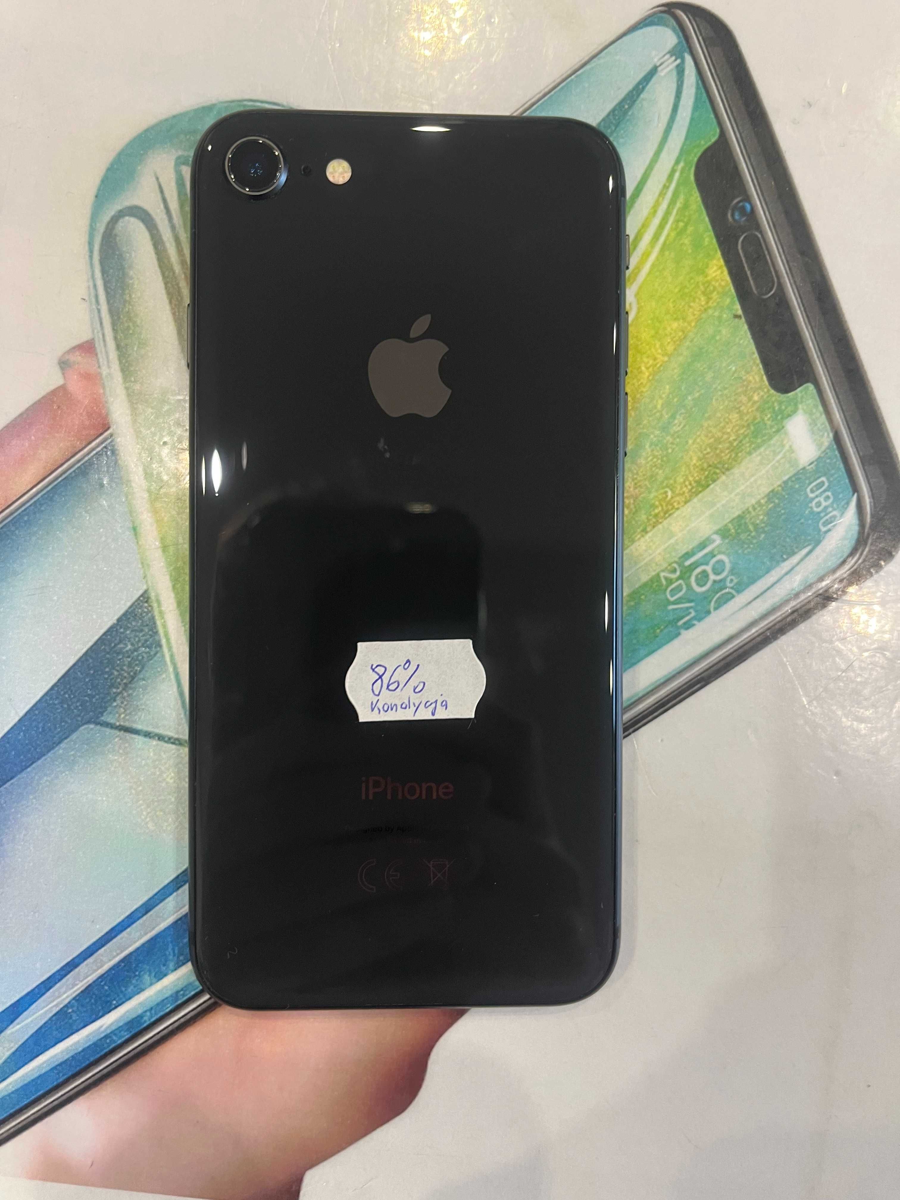 iPhone 8  stan bdb , gwarancja 3 miesiace