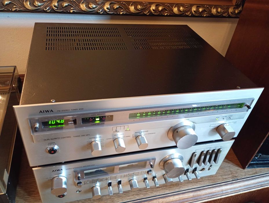 Aiwa At9700 cyfrowo/analogowy tuner najwyższy model 79r Japan BdB stan