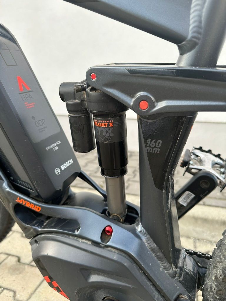Rower e-bike MTB Full Cube Stereo Hybrid 160 HPA SL 500 27.5 iridium'n