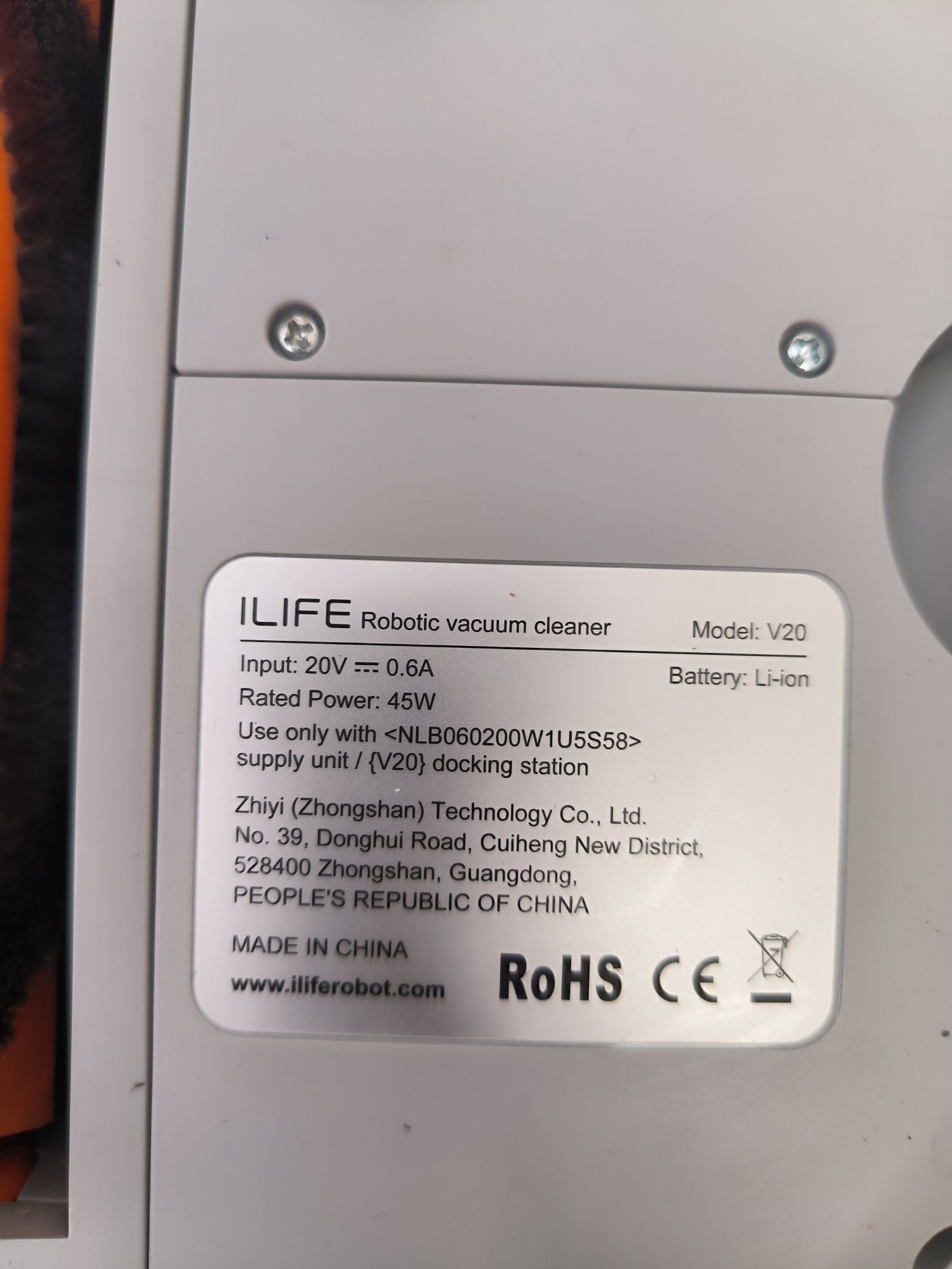 Robot sprzatajacy Ilife v20