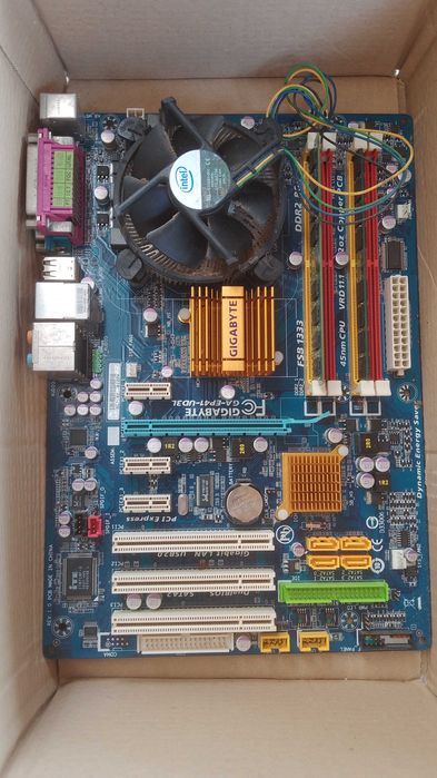 Мать+проц+пам'ять s775